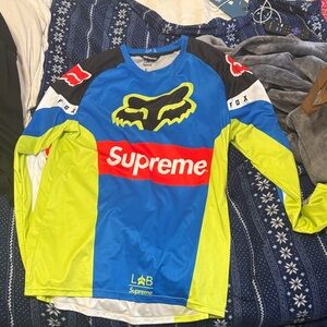 Supreme Blue and Yellow Racing Jersey